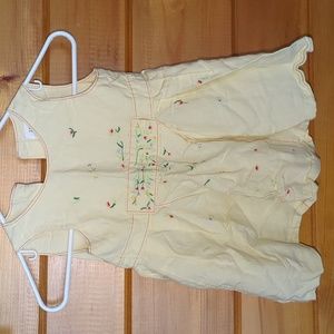 Baby Gap Yellow Floral Top